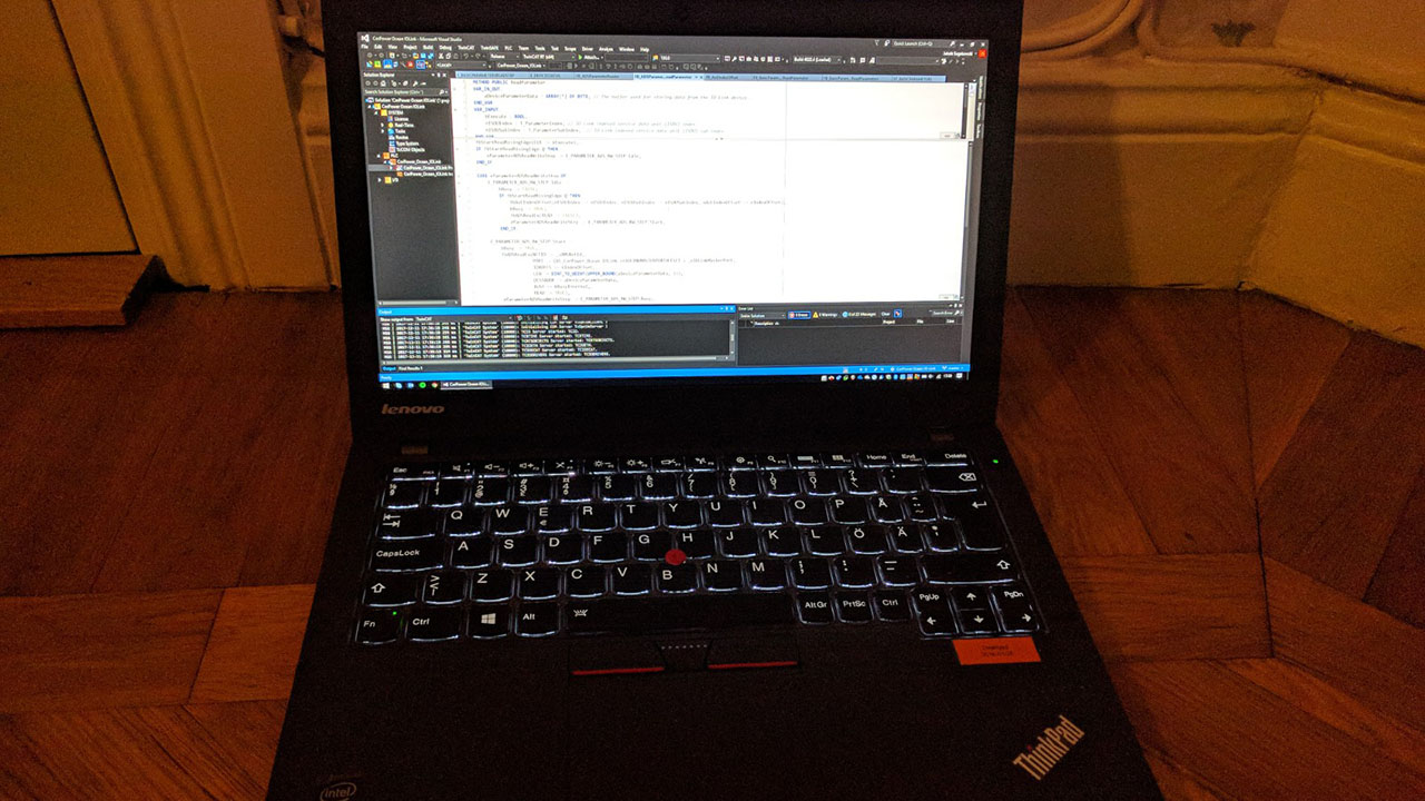 Thinkpad finished